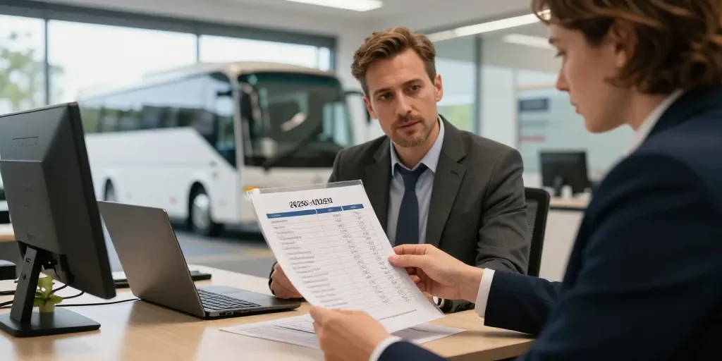 Combien coûte la location d'un autocar : les vrais prix 2026 sans surprises cachées