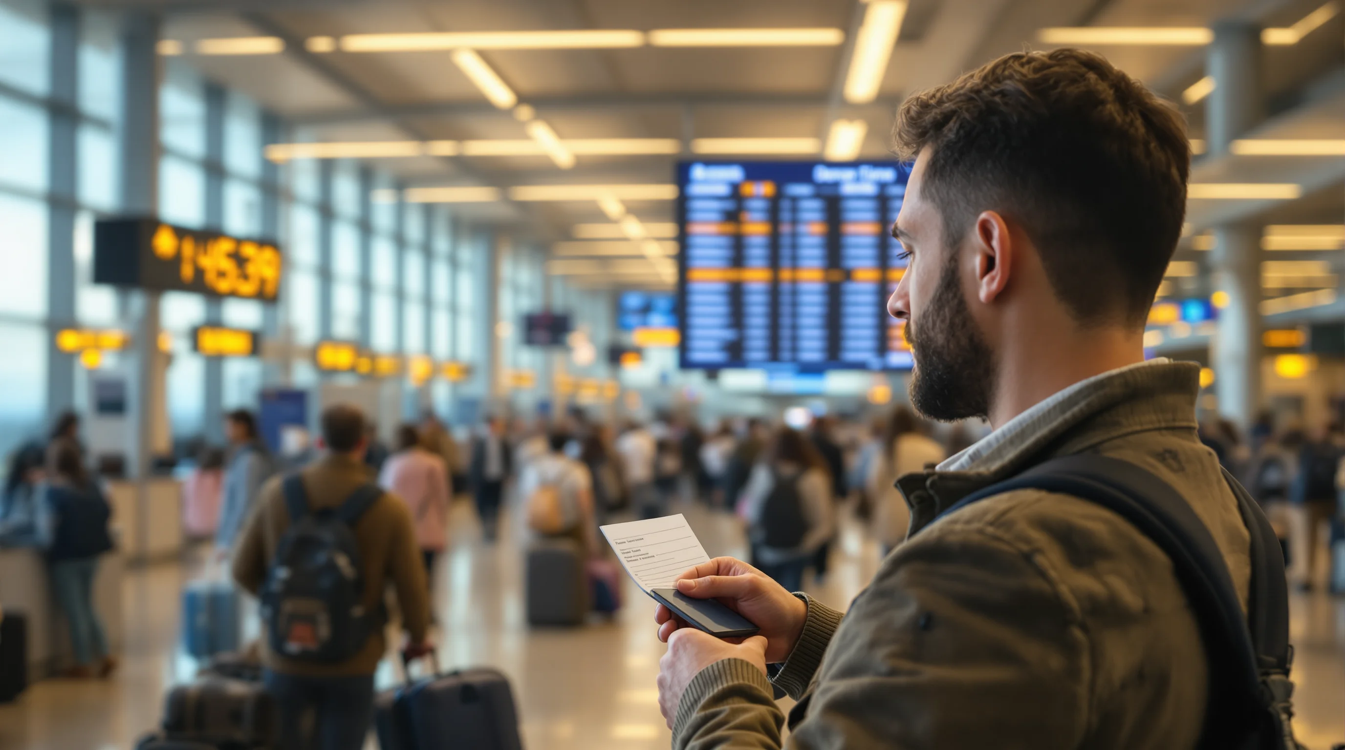 Combien de temps à l'aéroport avant un vol : le délai idéal ?