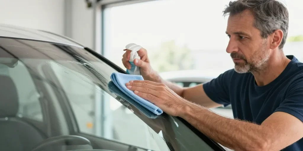 Comment enlever de la colle sur un pare brise : les solutions simples