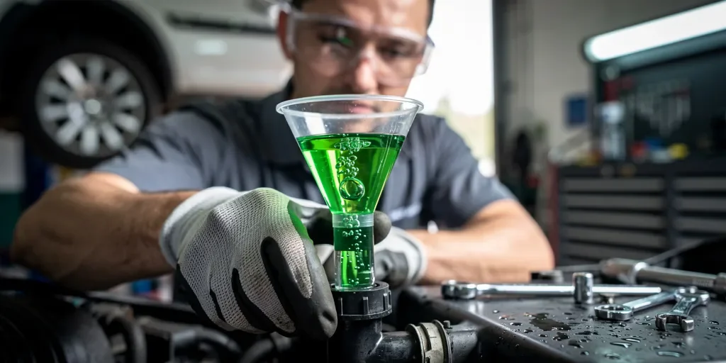 Comment enlever l'air du circuit de refroidissement : la méthode rapide