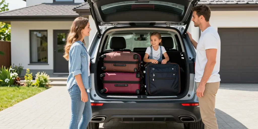 Comparaison volume coffre voiture : les meilleurs véhicules pour partir en vacances