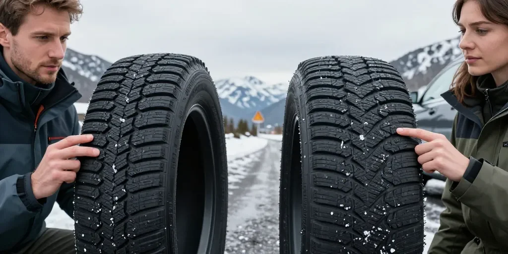Différence pneu neige et pneu hiver : le choix selon l'usage routier