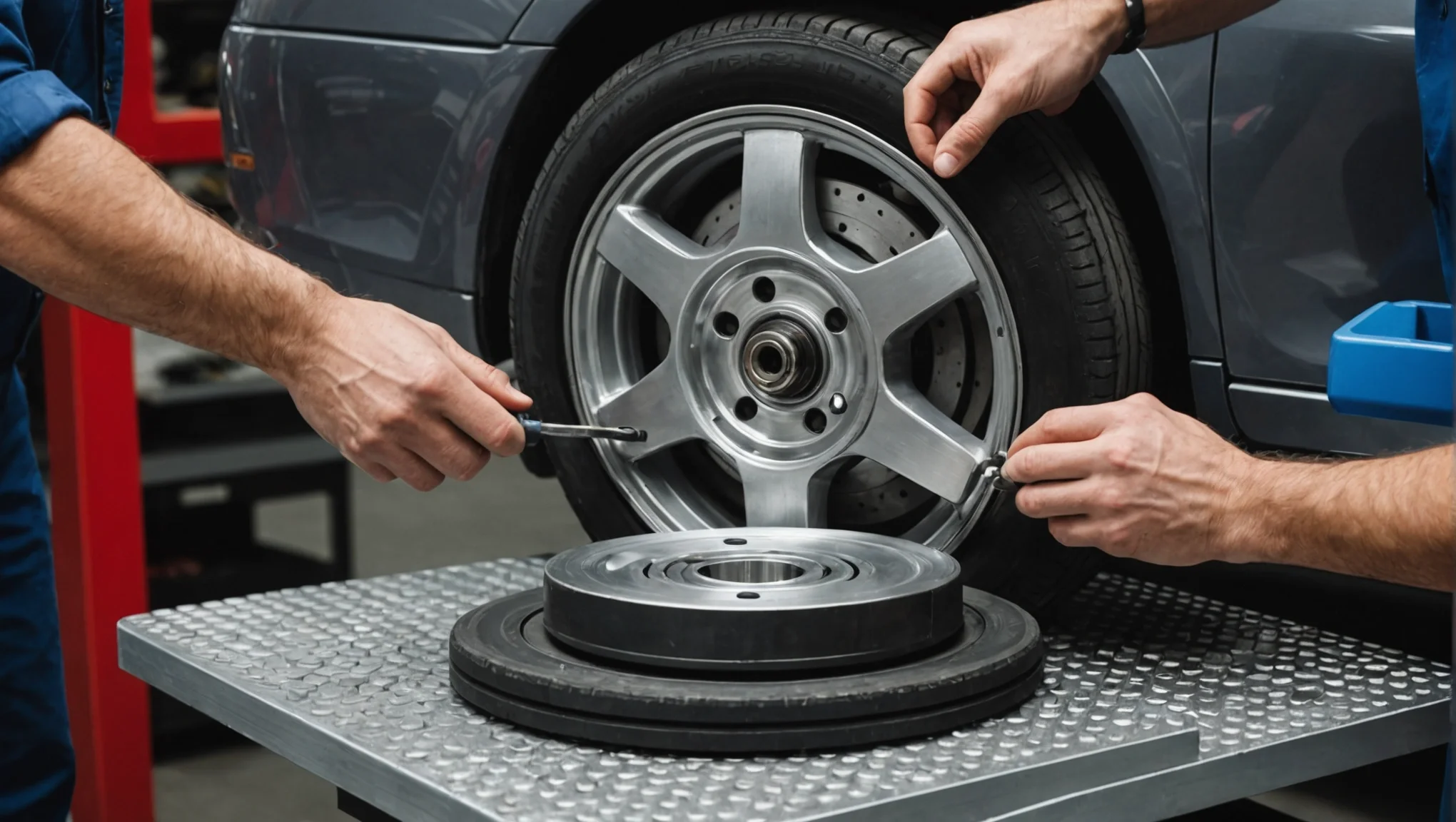 Méthodes Efficaces pour l'Équilibrage des Jantes en Aluminium avec des Poids en Plomb