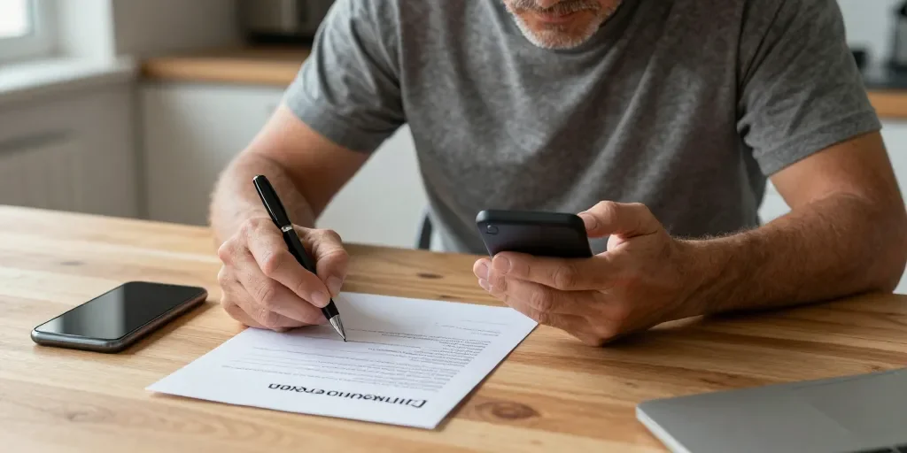 Modèle lettre contestation amende téléphone au volant : la lettre prête à envoyer