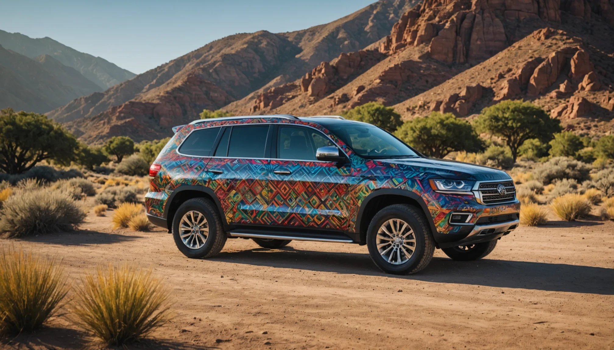 Offrez à votre 4x4 un look unique avec le covering ultra-pratique et protecteur.