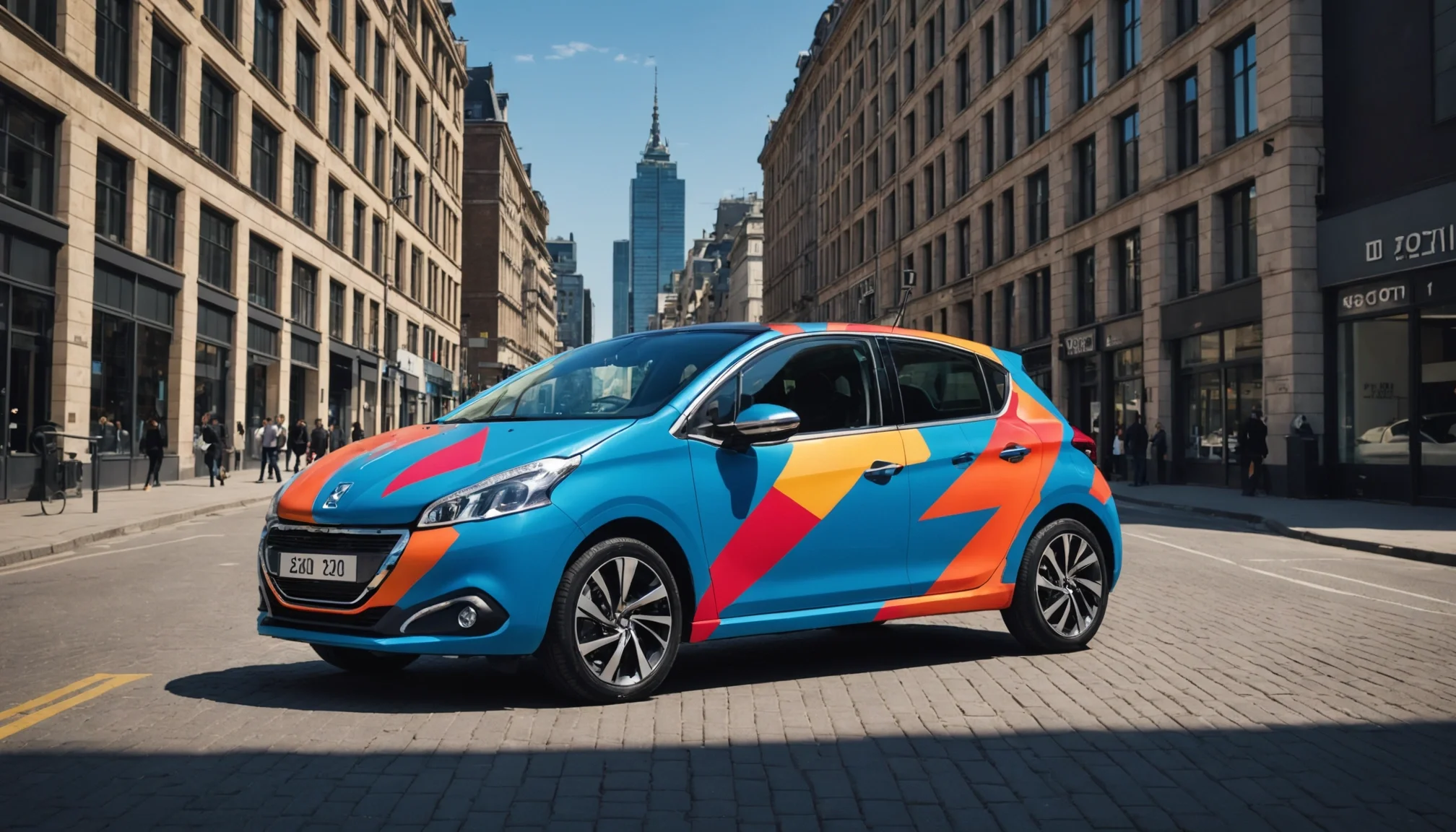 Personnalisez votre Peugeot 208 avec un covering créatif et protecteur