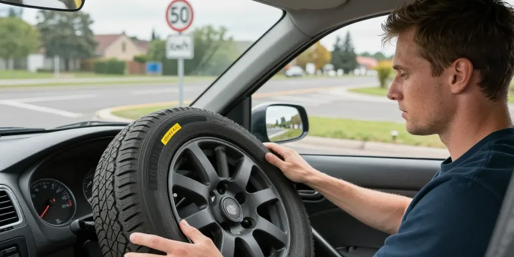 Peut-on rouler avec une roue de secours : La vitesse autorisée ?