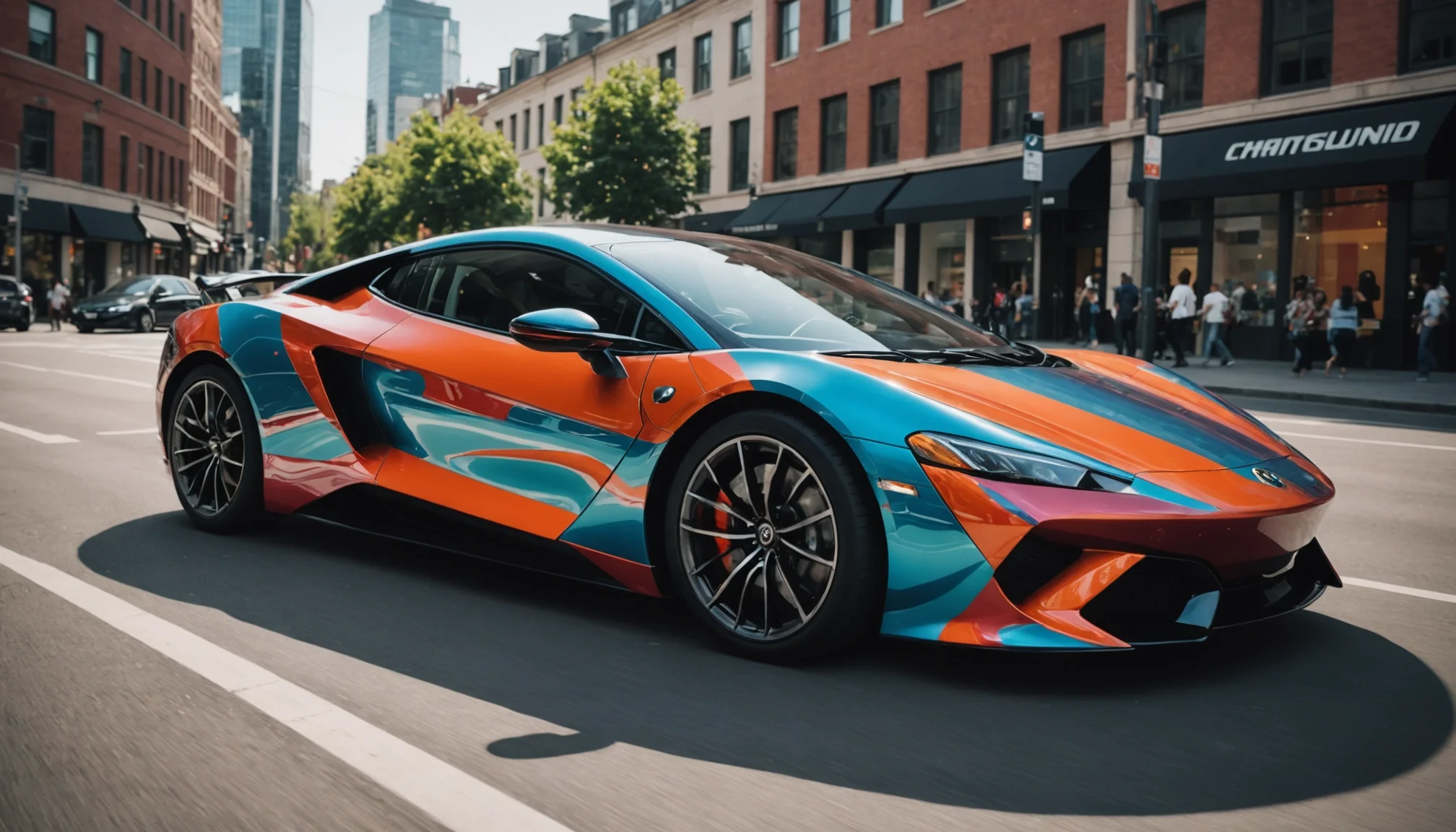 Rafraîchir votre voiture : le covering pour transformer les logos疲사