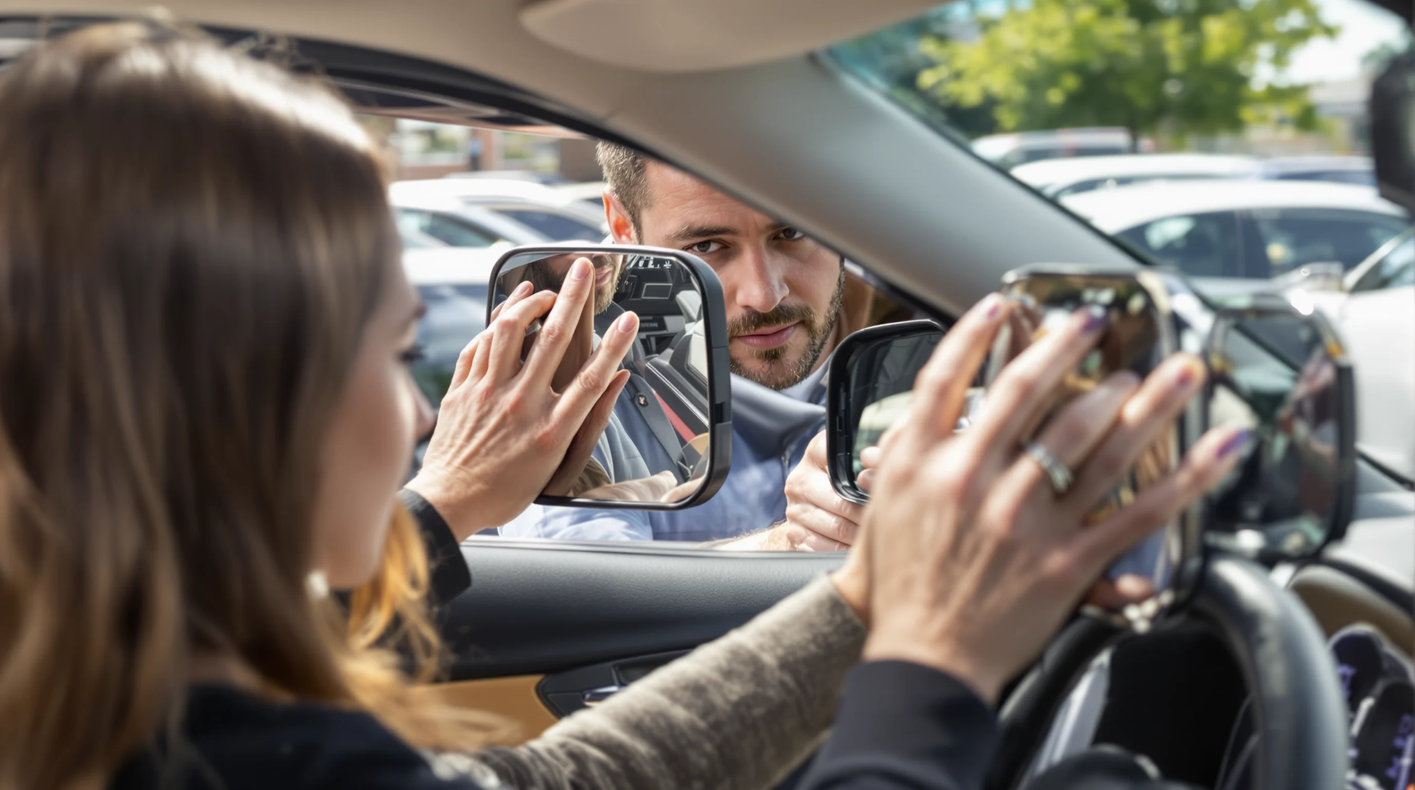 Rétroviseurs voiture : la méthode efficace pour un réglage parfait