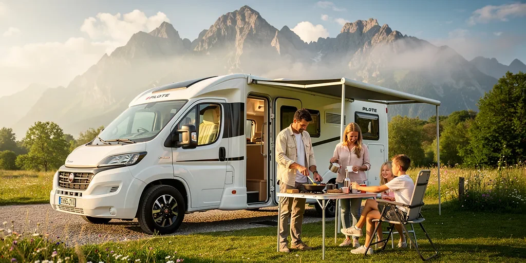 Voyager autrement avec un camping-car Pilote